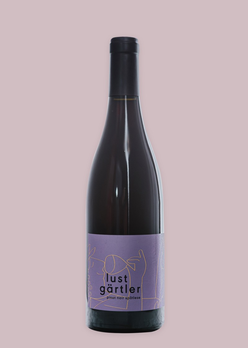 pinot noir, lustgarten spätlese